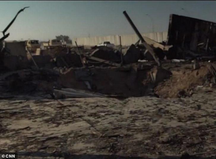 CNN, İran tarafından vurulan ABD üssünü görüntüledi  G5