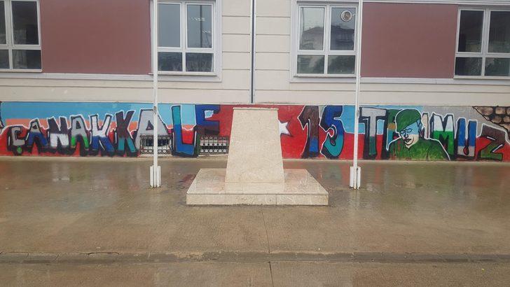 Kocaeli'de Atatürk büstüne saldırı! G5