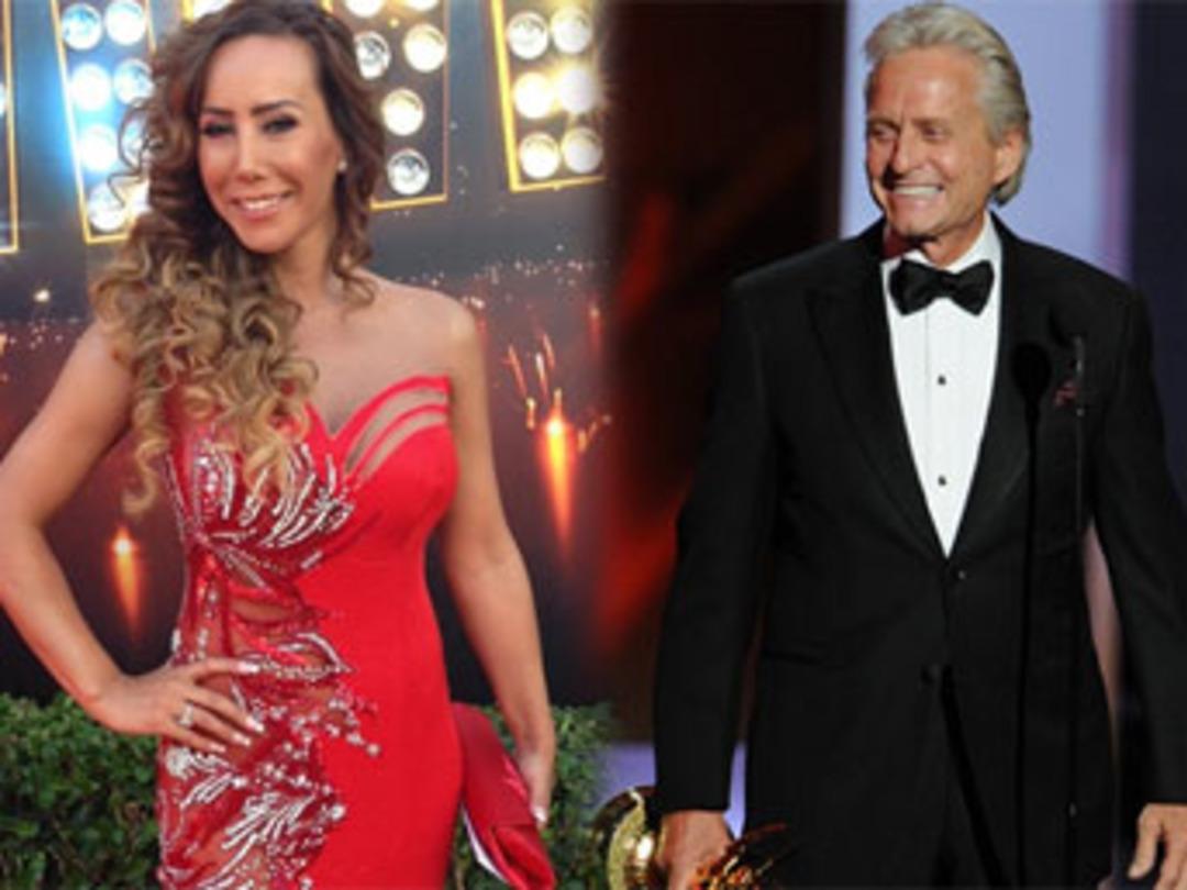 'Michael Douglas'ı dudağından &ouml;pt&uuml;m'