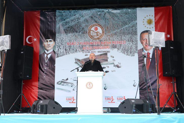 İçişleri Bakanı Soylu, Ilgaz 2-Yurduntepe Kayak Merkezi'nin açılışında konuştu: (2) G5