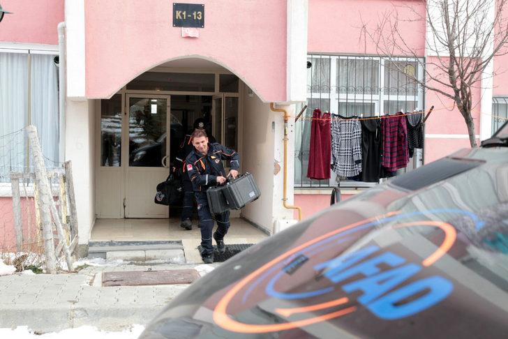 Kimyasal madde ile intihara kalkıştı, AFAD binayı boşalttı G4