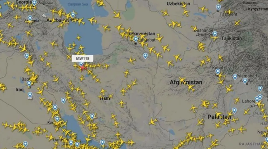 ABD-İran gerilimi hava trafiğini karıştırdı! Yüzde 25 arttı!