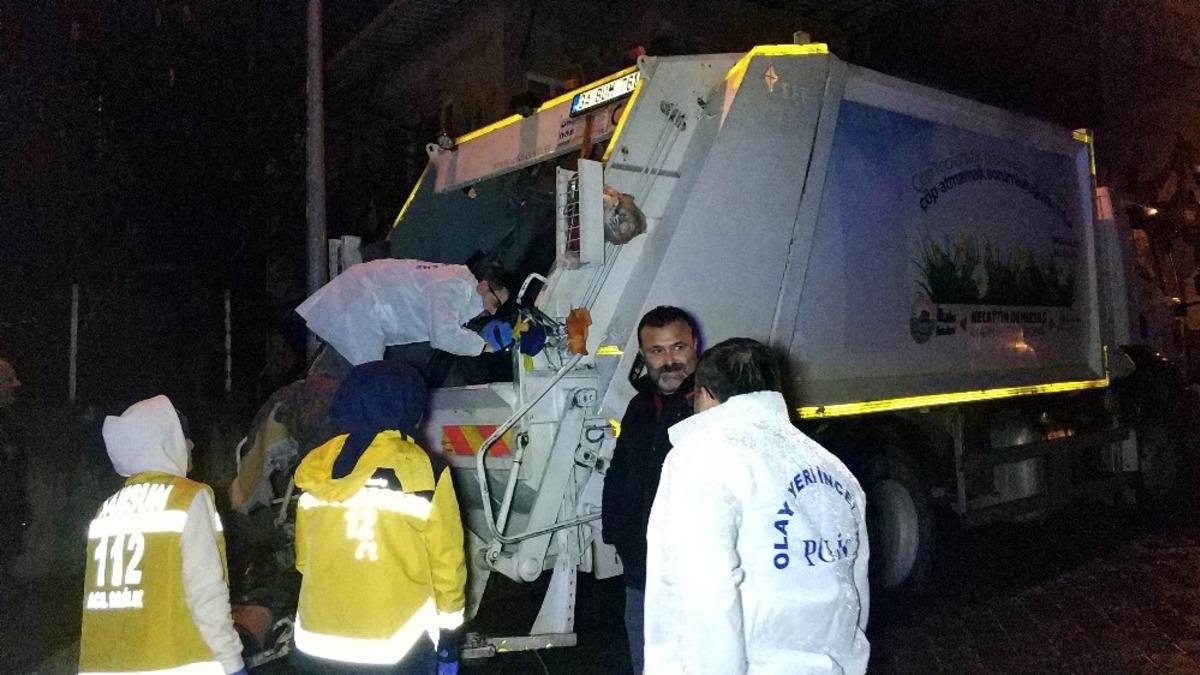 İş&ccedil;iler hemen polisi aradı! Samsun'da &ccedil;&ouml;p konteynerinde erkek cesedi bulundu!