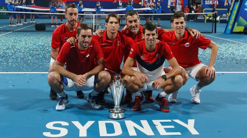 ATP Cup'ta şampiyon Sırbistan