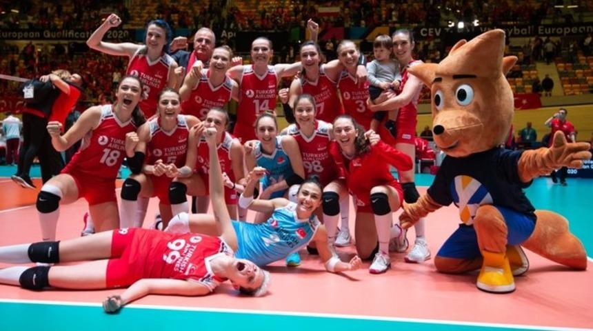 MAÇ SONUCU | Türkiye 3 - 0 Almanya (Filenin Sultanları, 2020 Tokyo Olimpiyat Oyunları'nda)