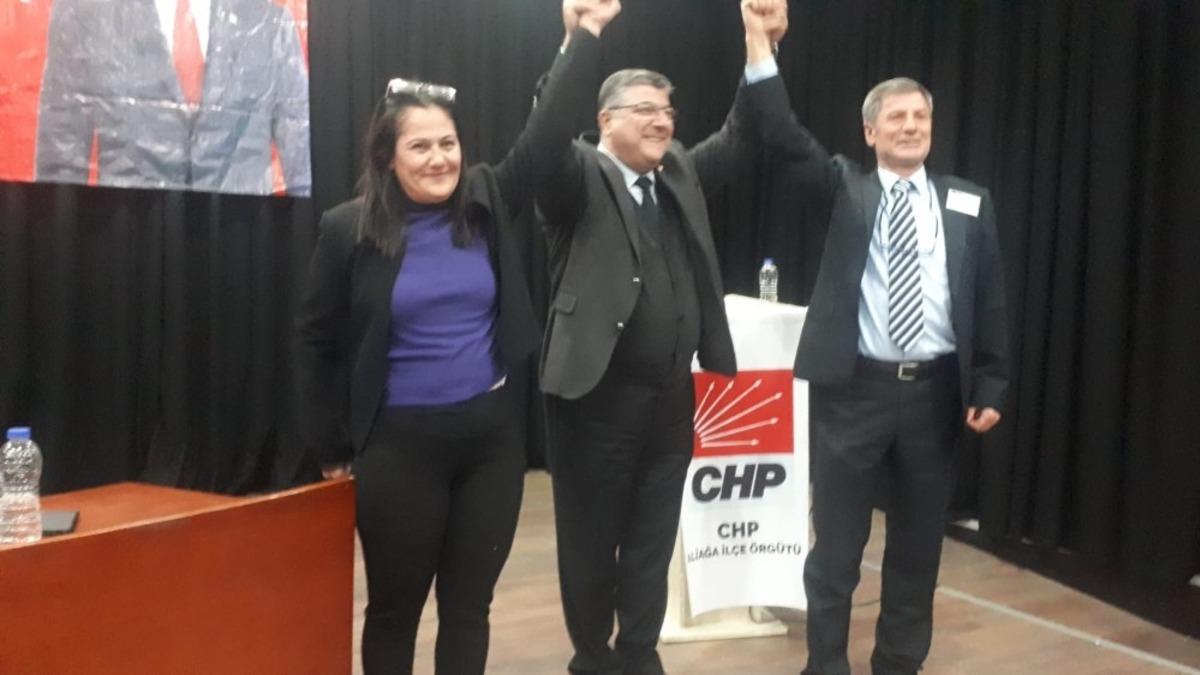 CHP Aliağa İl&ccedil;e Başkanlığı&rsquo;na &Ouml;zlem Şan Oğuzhan Se&ccedil;ildi