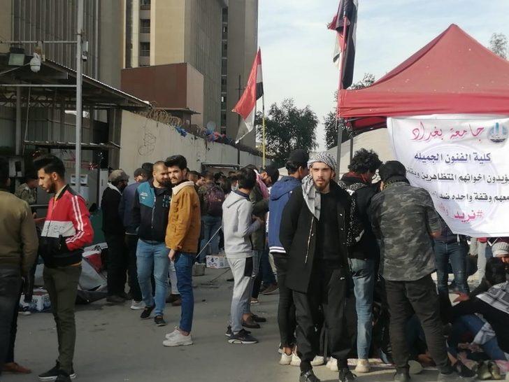 Irak’taki protestolarda yaralı sayısı 59’a yükseldi G3