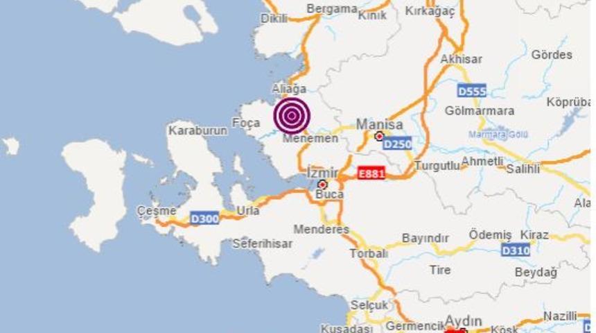 İzmir ve Manisa'da deprem! (AFAD- Kandilli Rasathanesi son depremler)
