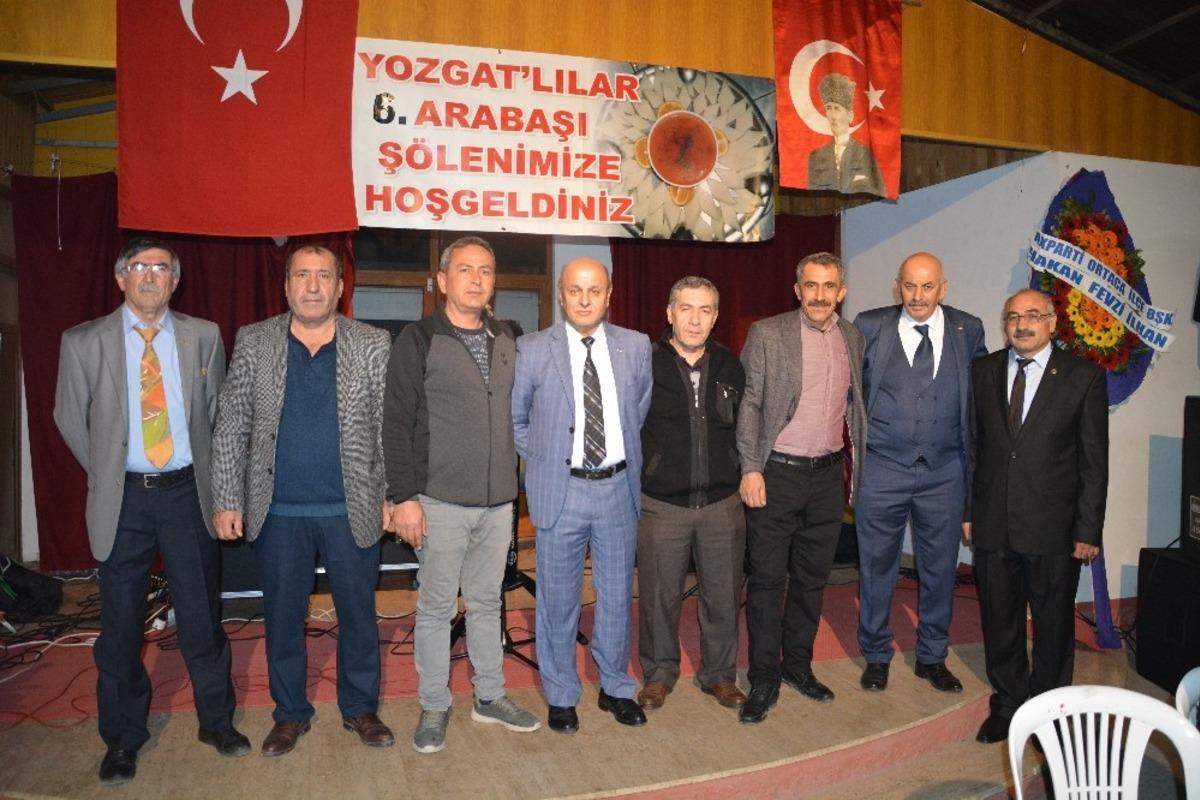 Muğla&rsquo;da yaşayan Yozgatlılardan &lsquo;Arabaşı&rsquo; gecesi