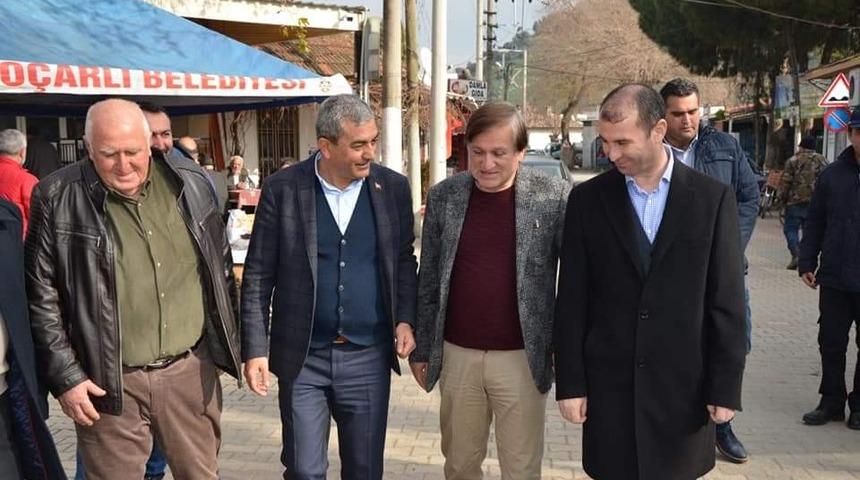 Vali Yardımcısı Arat ve Başkan Kaplan, &Ccedil;akırbeyli&rsquo;ye m&uuml;jdelerle geldi