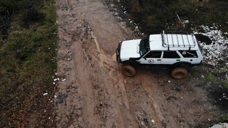 Baba yadigarı 96 model aracını off-road cipine çevirdi! Görenler şaşkına dönüyor G1