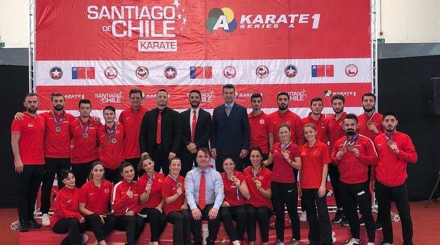 Karate Milli Takımı 'Olimpiyat Yılı' olan 2020'ye 4 altın, 3 g&uuml;m&uuml;ş ve 5 bronz madalya ile başladı