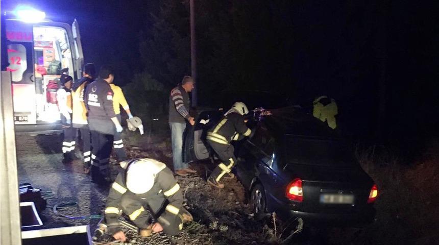 Muğla’da feci kaza: 2 ölü, 3 yaralı