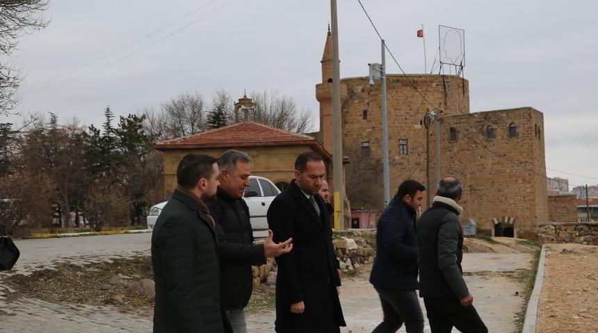 Niğde&rsquo;de Kale Projesinde &ccedil;alışmalar hız kesmeden devam ediyor