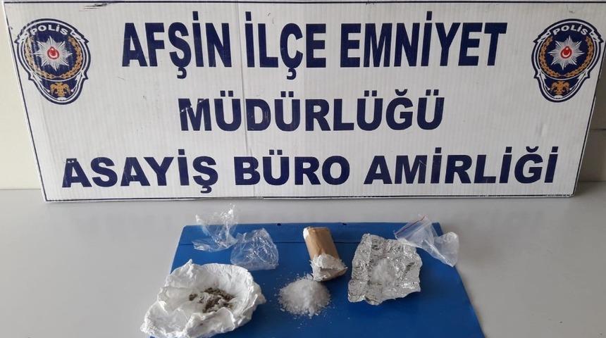 Kahramanmaraş&rsquo;ta uyuşturucu operasyonuna 2 tutuklama