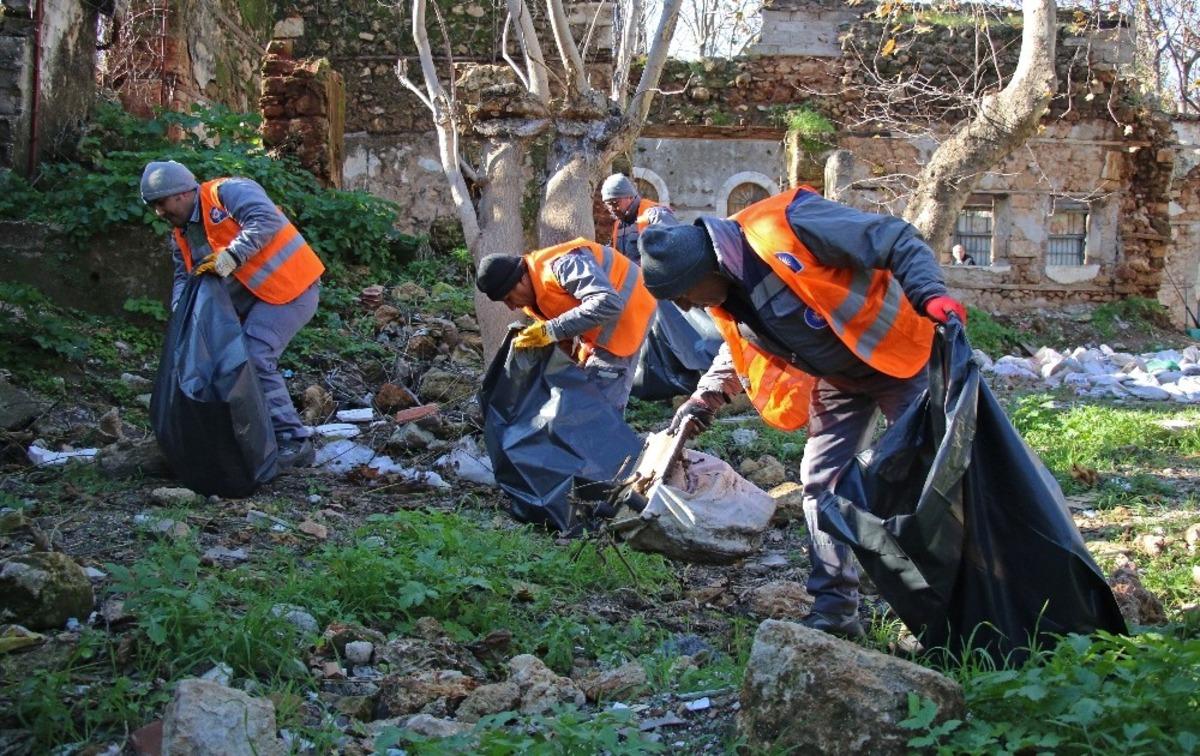 B&uuml;y&uuml;kşehir tarihi Kalei&ccedil;i&rsquo;ni temizledi