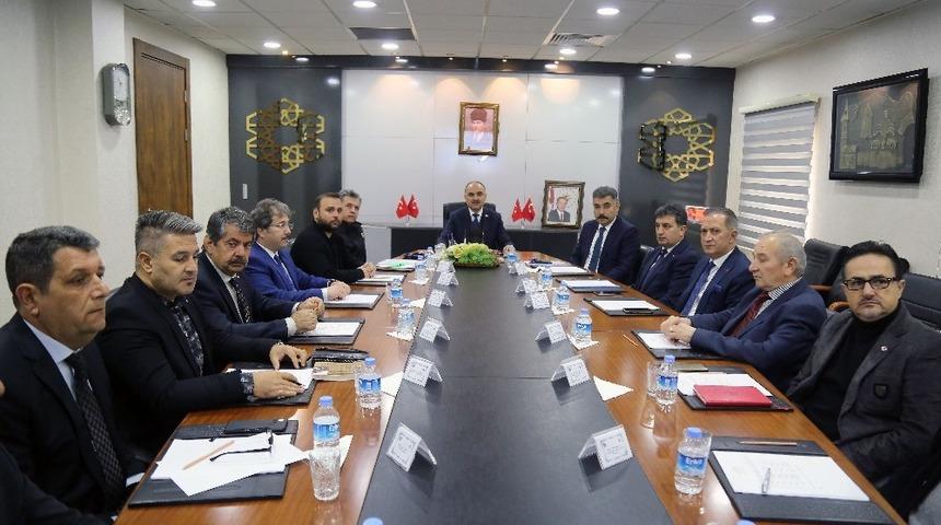 İl Spor G&uuml;venlik Kurulu Toplantısı Vali G&uuml;naydın Başkanlığında Yapıldı
