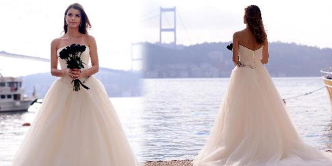 Beren Saat'ten d&uuml;ğ&uuml;n provası