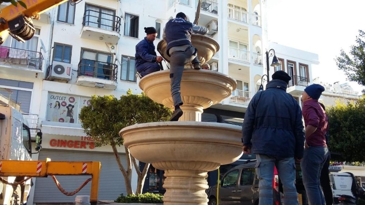 Marmaris &ccedil;eşmesine tekrar kavuşuyor