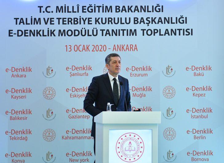 Bakan Selçuk: 81 ilde denklik işlemlerini elektronik ortamda yürüteceğiz G1