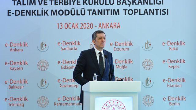 Bakan Selçuk: 81 ilde denklik işlemlerini elektronik ortamda yürüteceğiz