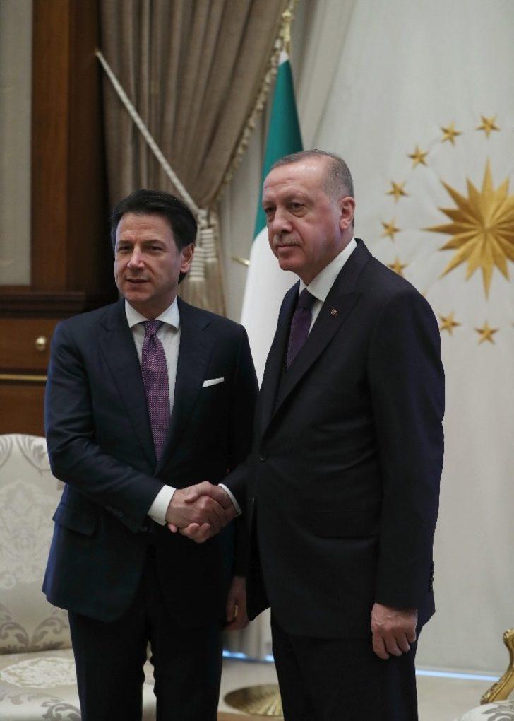 Cumhurbaşkanı Erdoğan, İtalya Başbakanını kabul etti G3