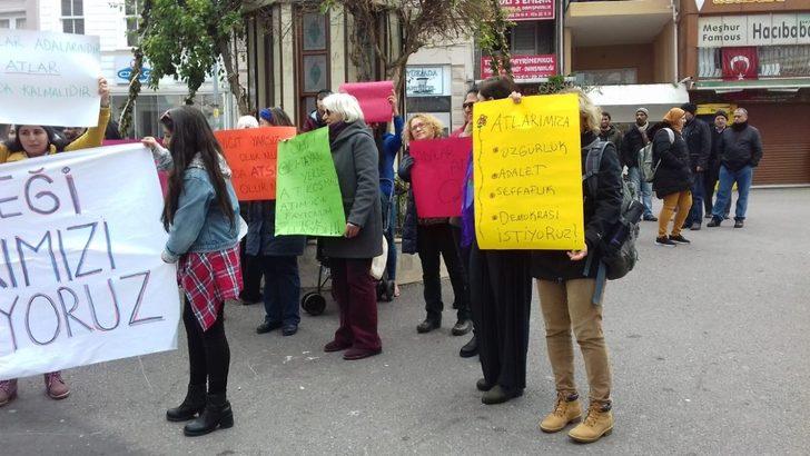 Büyükada'da 'atları geri istiyoruz' eylemi G2