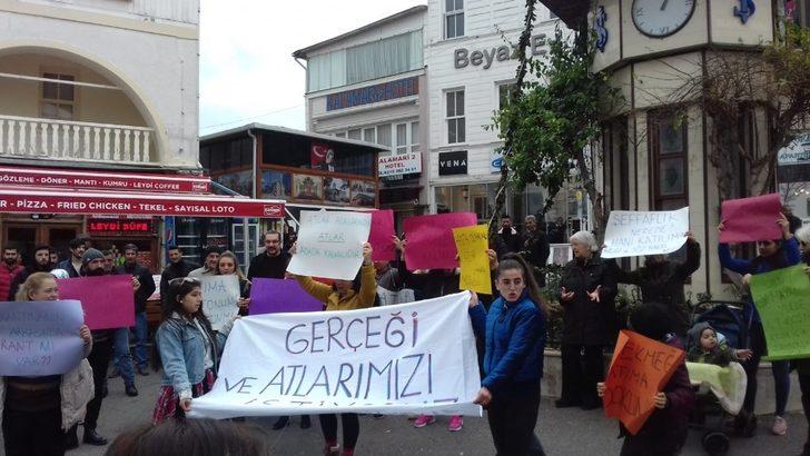Büyükada'da 'atları geri istiyoruz' eylemi G5