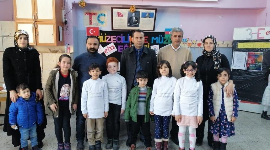 Kahta H&uuml;rriyet İlkokulunda m&uuml;ze eğitimi