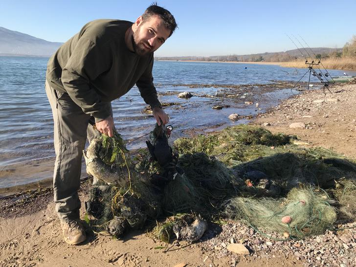 Sapanca Gölü'nde 'hayalet ağ' katliamı! G5