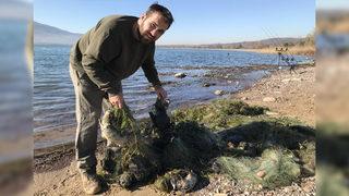 Sapanca Gölü'nde 'hayalet ağ' katliamı!