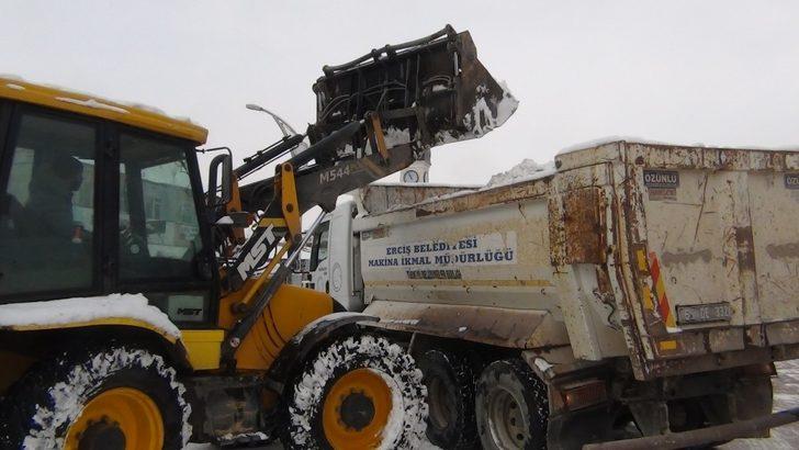 Erciş’te kar yağışı G2