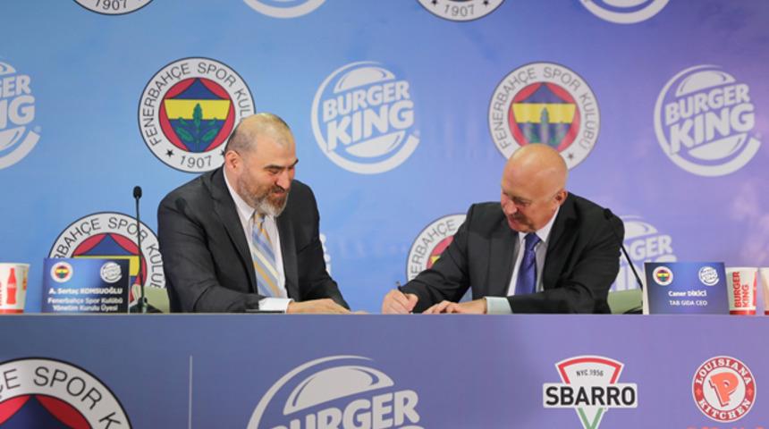 Fenerbahçe Kulübü, TAB Gıda'yla sponsorluk anlaşması imzaladı