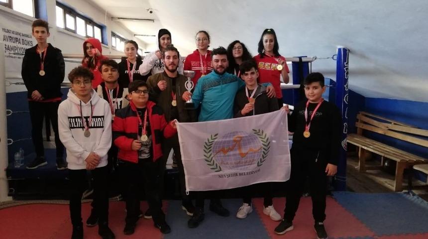 Nevşehir Belediyesi sporcularında yeni bir başarı daha