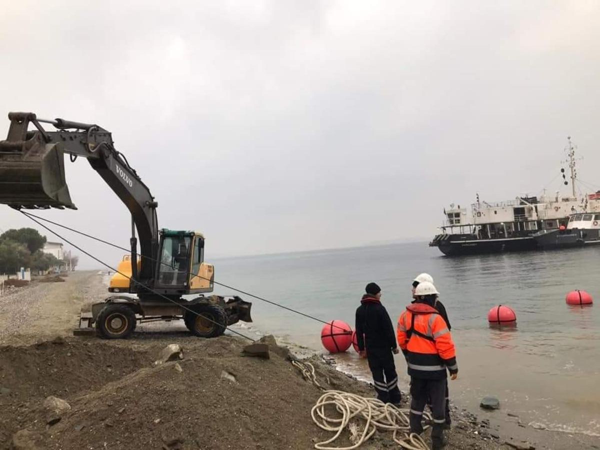 Marmara Adası 15 g&uuml;n sonra elektiriğe kavuştu