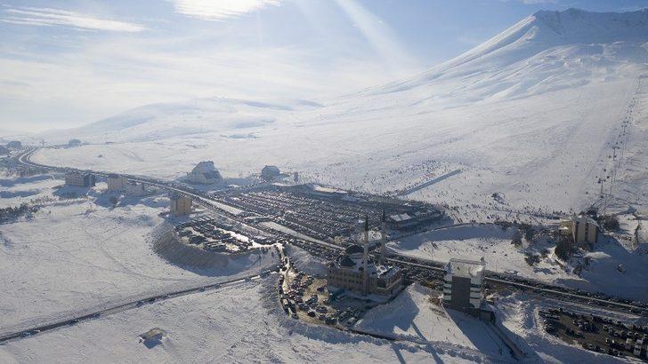 Erciyes, hafta sonu 90 bin ziyaretçi ağırladı G5