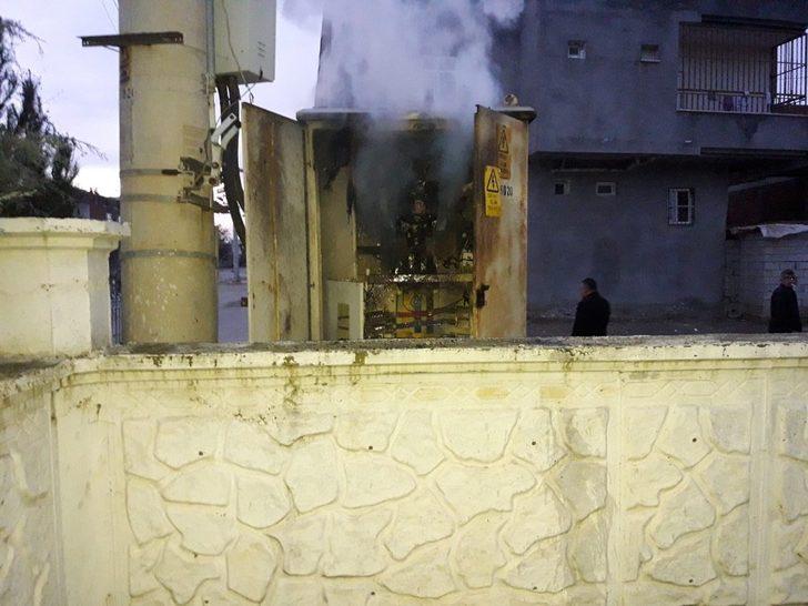 Diyarbakır'da alev alan trafo bomba gibi patladı! G1