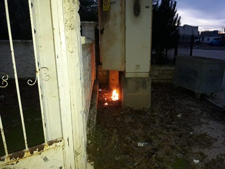 Diyarbakır'da alev alan trafo bomba gibi patladı! G2