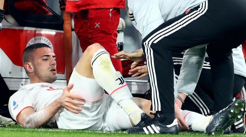 Merih Demiral'ın sakatlığı İtalyan basınında: Sezonu kapattı, EURO 2020'de forma giyemeyecek