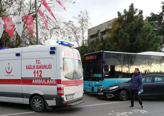 İstanbul'daki trafik kazasında 4 kişi yaralandı<br />
