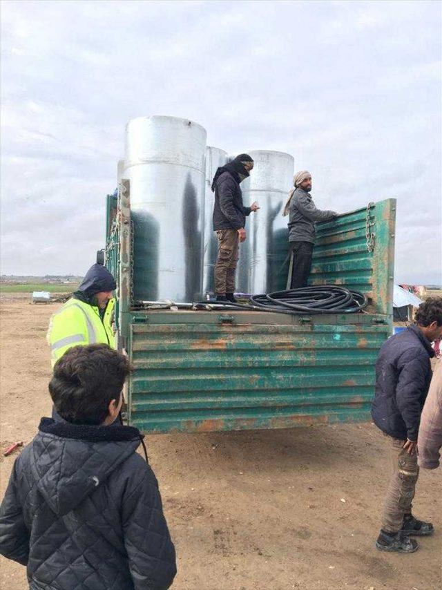 Türkiye'nin desteğiyle Tel Abyad'daki su kuyuları yeniden kullanılır hale getiriliyor