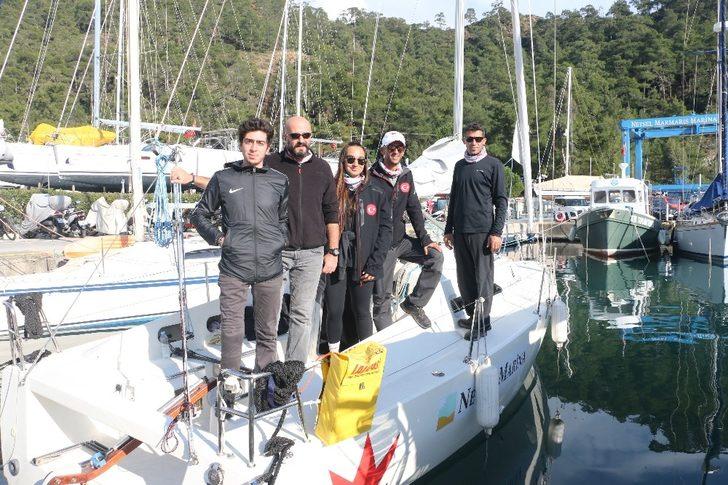 Denizde tek engelleri rüzgarsız hava G1