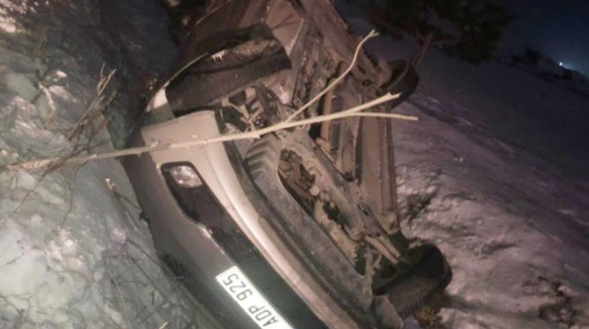 Tavşanlı&rsquo;da trafik kazası: 1 yaralı