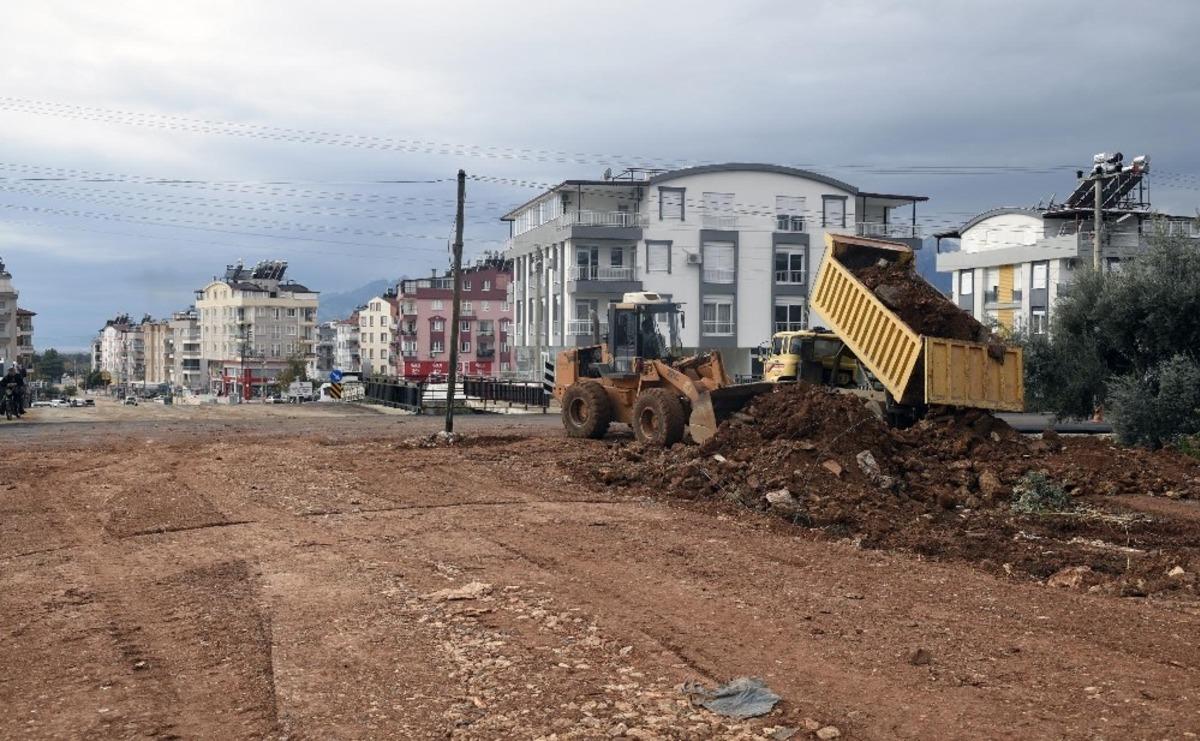 Santral mahallesine 22 metrelik yeni yol