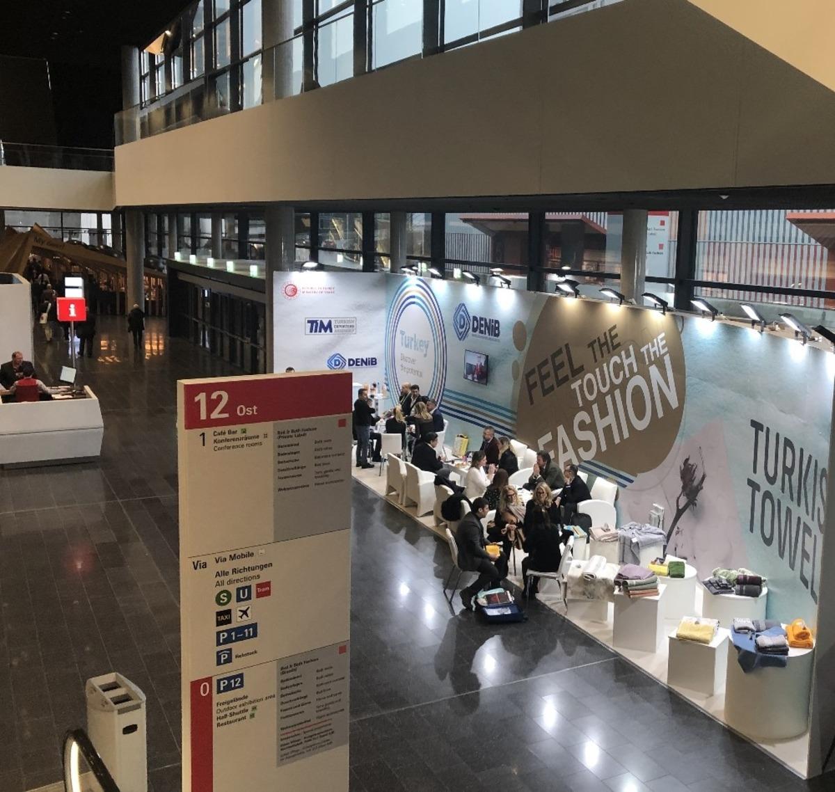 DENİB&rsquo;in &lsquo;Turkish Towels&rsquo; markası fuara damga vurdu