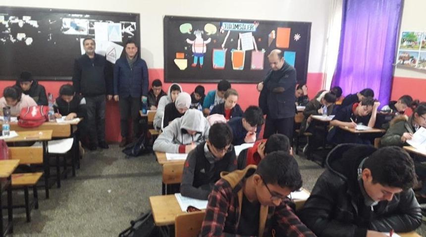 Silvan&rsquo;da kazanım değerlendirme sınavı