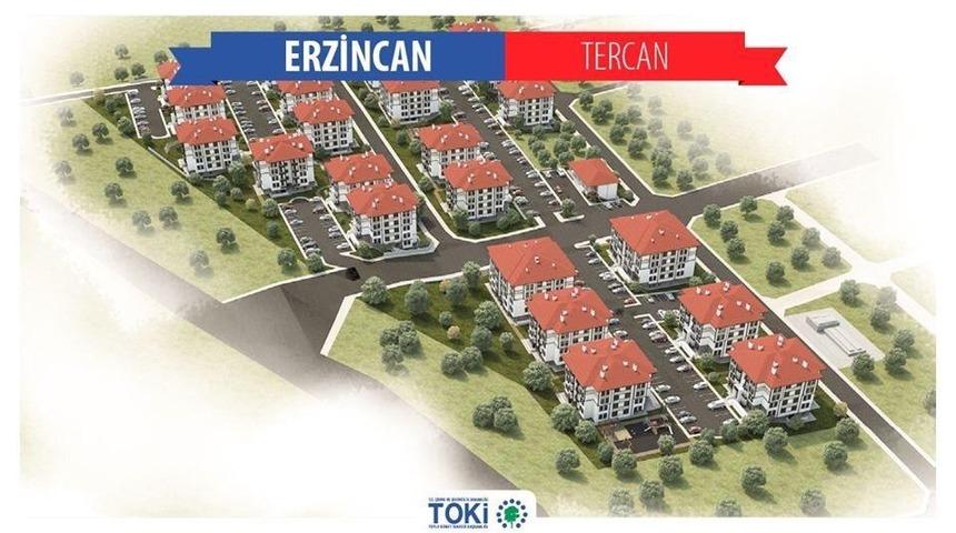 Tercan ilçesinde 351 konutun ihalesi yapıldı