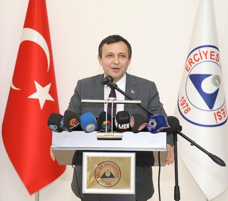 ERÜ Rektörü Çalış, Gazetecilerle bir araya geldi G4