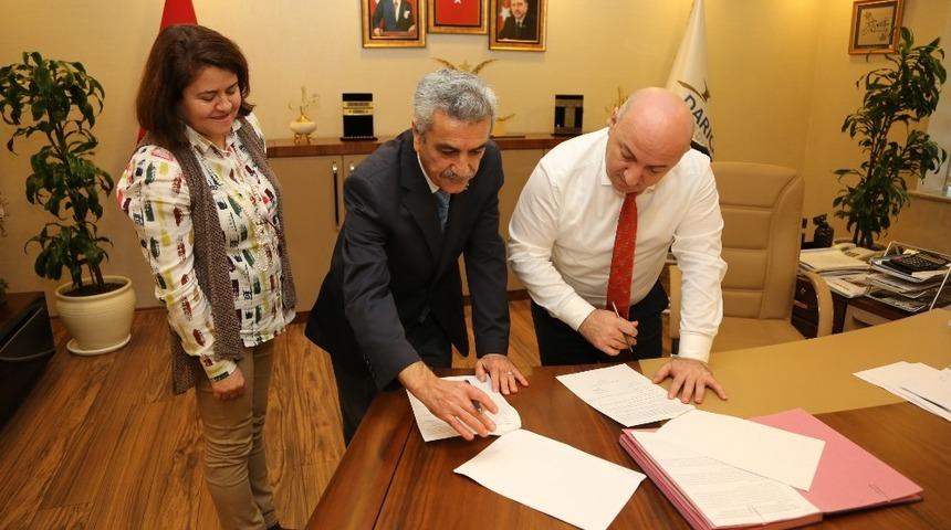 Darıca Belediyesi, Tapu M&uuml;d&uuml;rl&uuml;ğ&uuml; ile protokol imzaladı