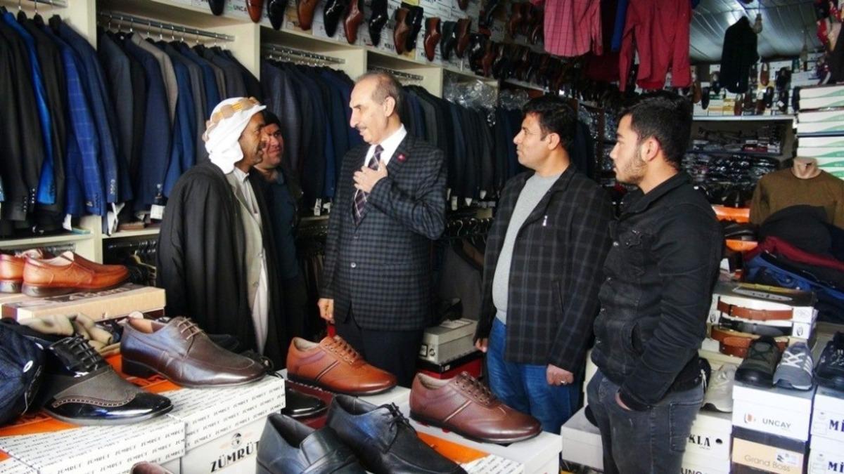 Başkan Yal&ccedil;ınkaya mesaiye esnaf ziyaretleriyle başladı